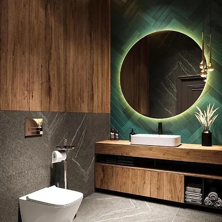 公寓 Hanza Tower Exclusive Pool & Sauna & Jacuzzi *
